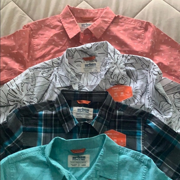 urban pipeline Other - Boys short sleeve collared shirts